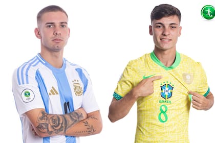 Las selecciones de la Argentina y Brasil son las máximas favoritas al título en el Sudamericano