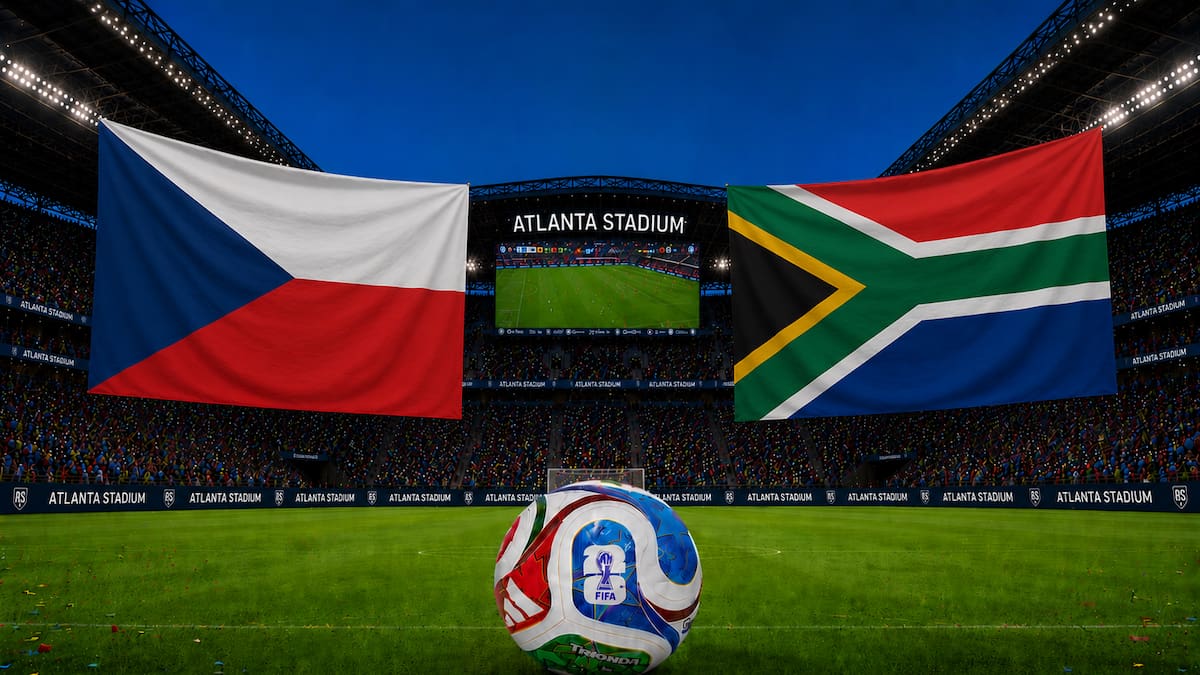 República Tcheca x África do Sul AO VIVO Copa do Mundo de 2026