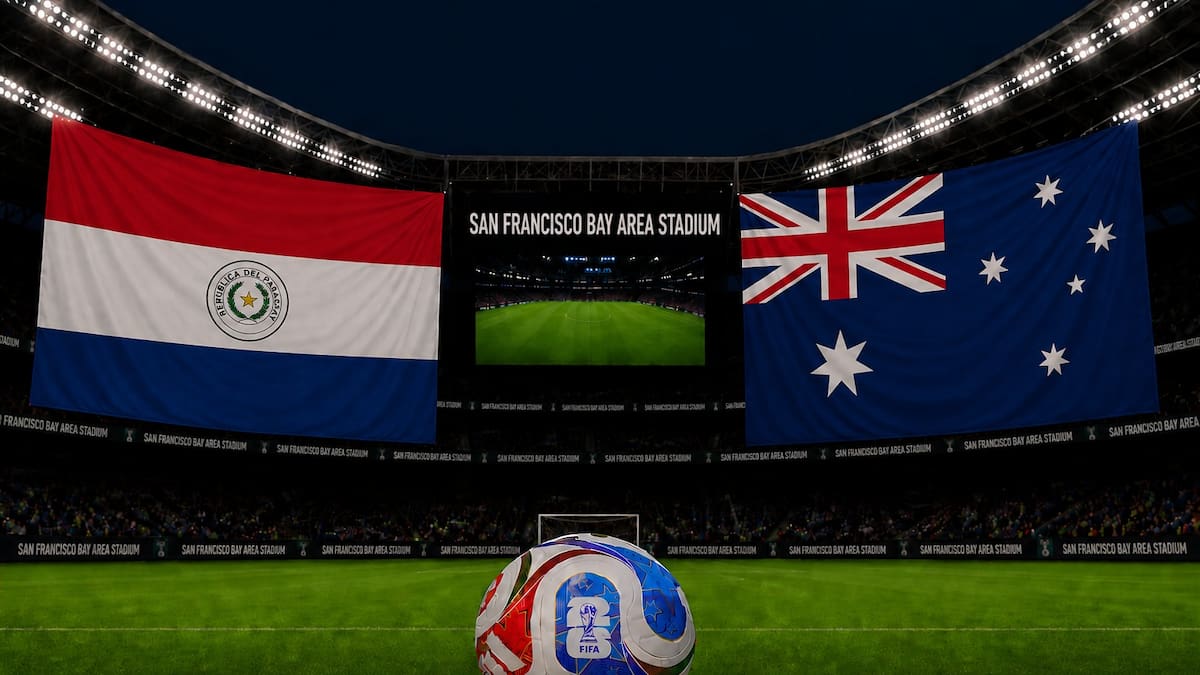 Paraguai x Austrália, Copa do Mundo de 2026 AO VIVO: horário, TV e escalações