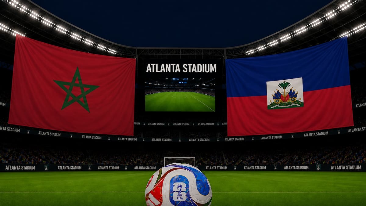 Marrocos x Haiti AO VIVO Copa do Mundo de 2026: horário, TV e escalações