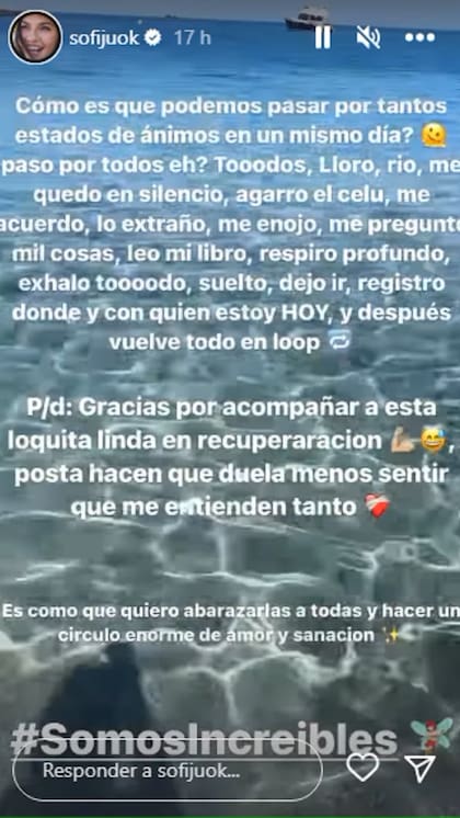 Las sentidas palabras de Jujuy Jiménez tras su separación