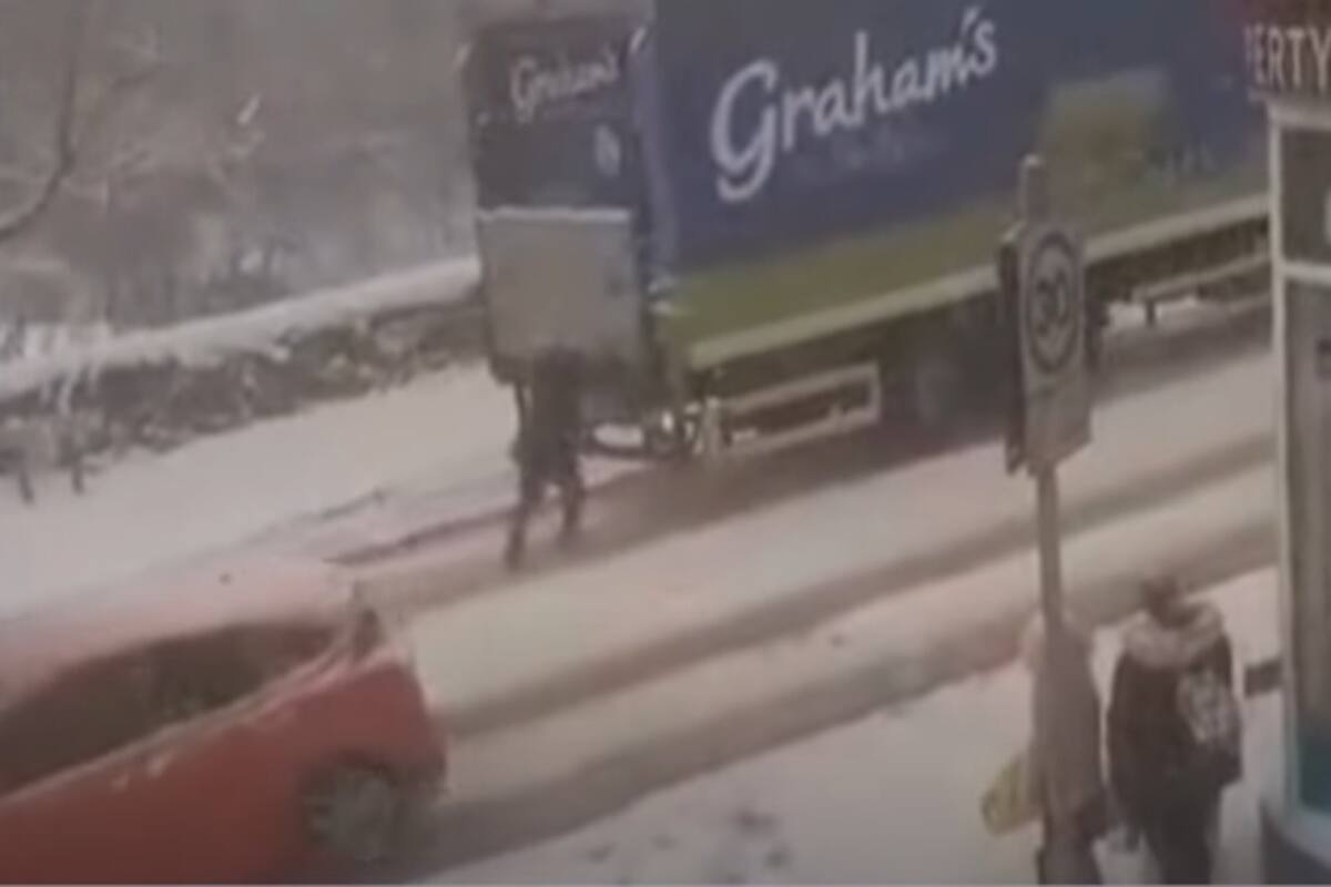 Las sorprendentes imágenes se volvieron virales en redes sociales.