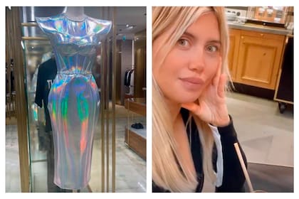 Las stories del estilista que revelaron cómo es el vestido de Dolce & Gabbana que se habría comprado Wanda Nara