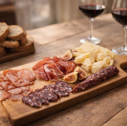 Las tablas de Franco Parma invitan a las buenas reuniones