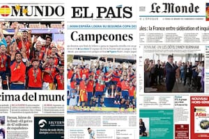 Cómo reflejaron los diarios del mundo en sus tapas la victoria de España sobre Argentina
