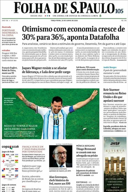Las tapas de los diarios del mundo tras el triunfo de la Selección Argentina frente a Austria en el Mundial de fútbol 2026