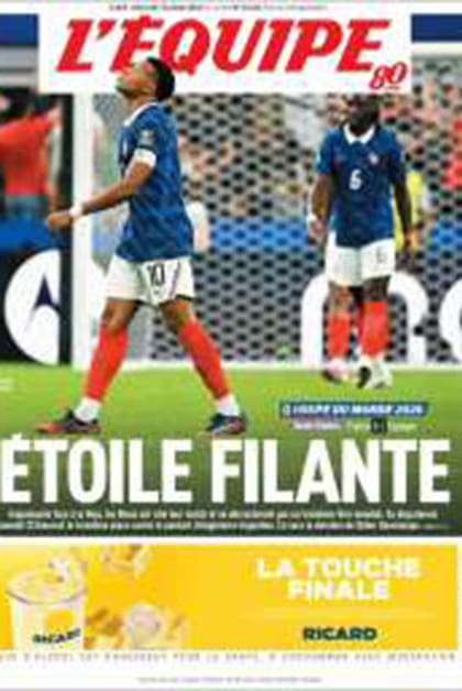 Las tapas de los diarios franceses tras la derrota ante España en el Mundial 2026