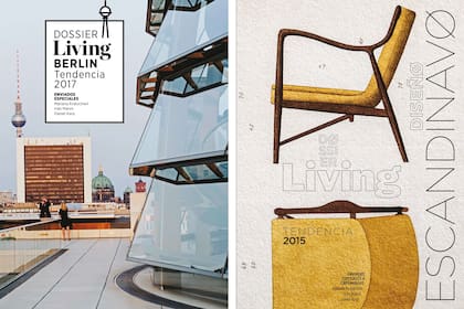Las tapas de los dossier de Berlín y Copenhague, dos de las mecas del diseño moderno que enriquecieron nuestra mirada sobre la decoración