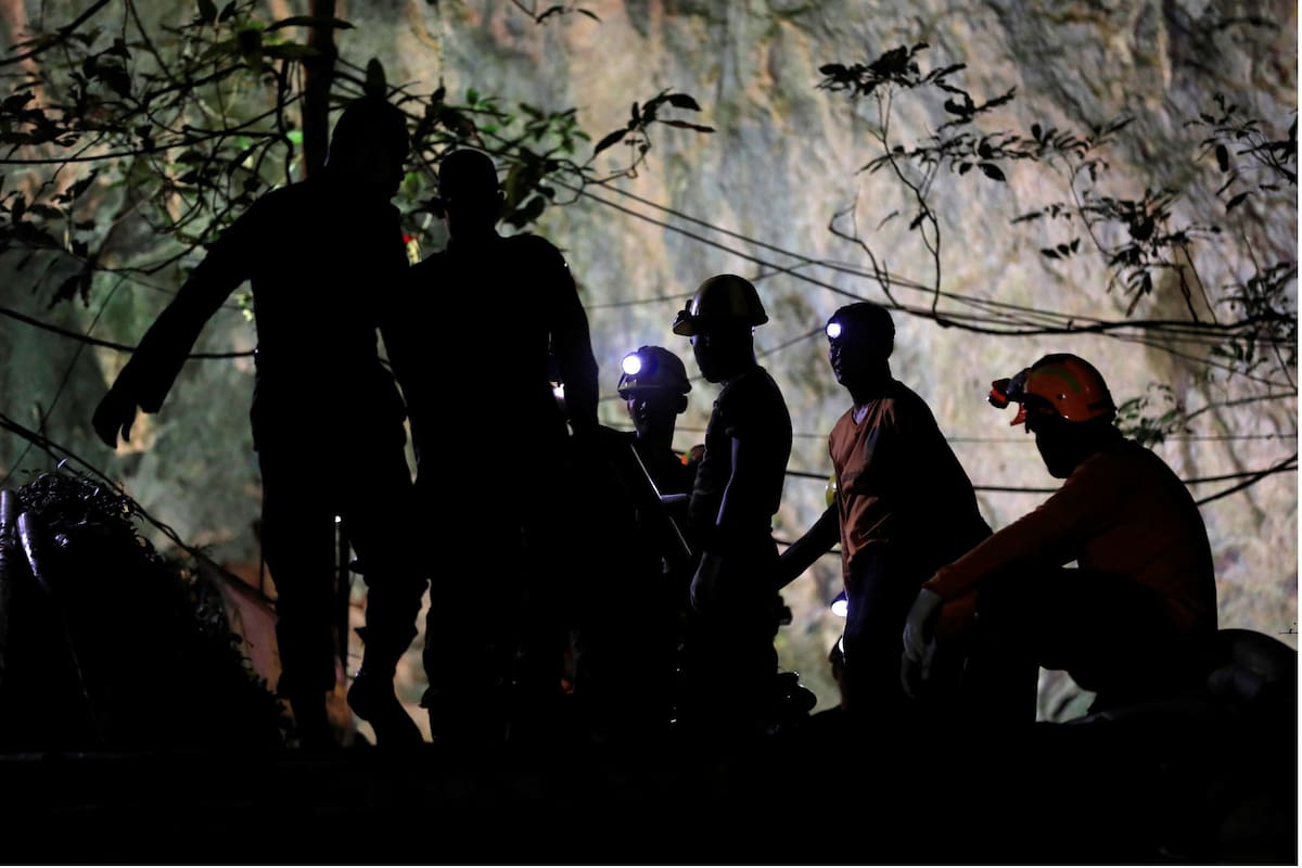 Las tareas de rescate