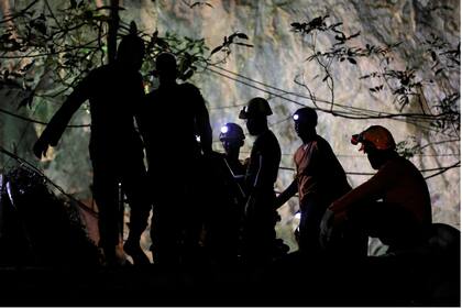 Las tareas de rescate