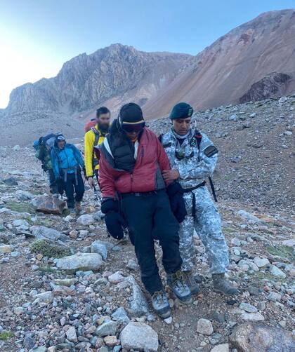 Las tareas de rescate llevaron más de un día.