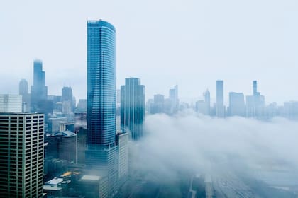 Las temperaturas en el estado comenzaron a descender hacia los 20 °F (-6 °C) durante la mañana del 14 de enero