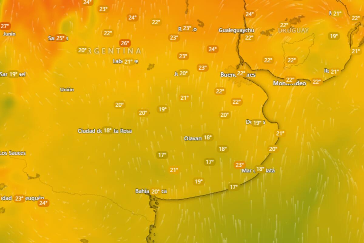 Las temperaturas se mantendrán bajas para esta época del año hasta la mitad de la semana