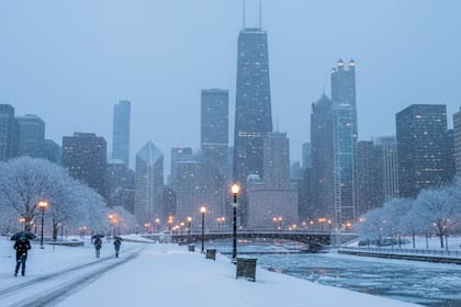Las temperaturas van a rozar los 27 grados Fahrenheit (-2 grados celsius)