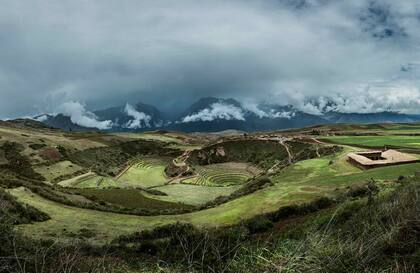 Las terrazas circulares de Moray.