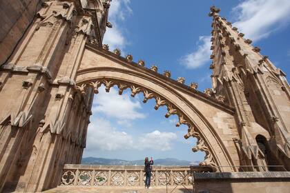 Las terrazas de la Catedral de Mallorca regalan panorámicas inolvidables.