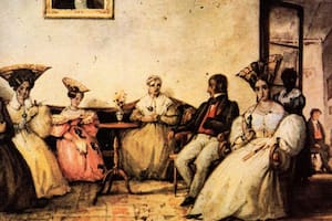 Las tertulias donde se tomaba la bebida de los "haraganes"