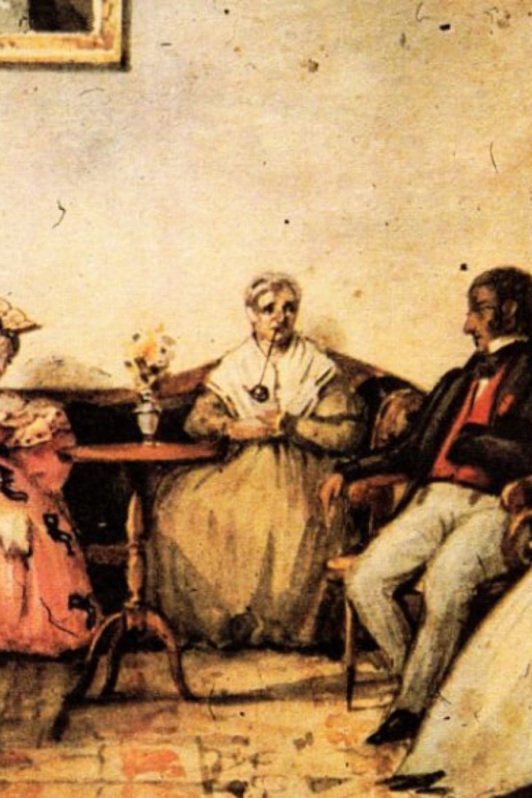 Las tertulias donde se tomaba la bebida de los "haraganes"