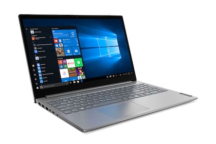 Las Thinkbook están equipadas con un botón de encendido equipado con un lector de huellas dactilares que permite encender la notebook e ingresar a Windows 10 en un solo paso