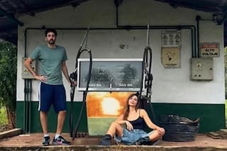 La escapada romántica de Celeste Cid y Santiago Korovsky a los Esteros del Iberá