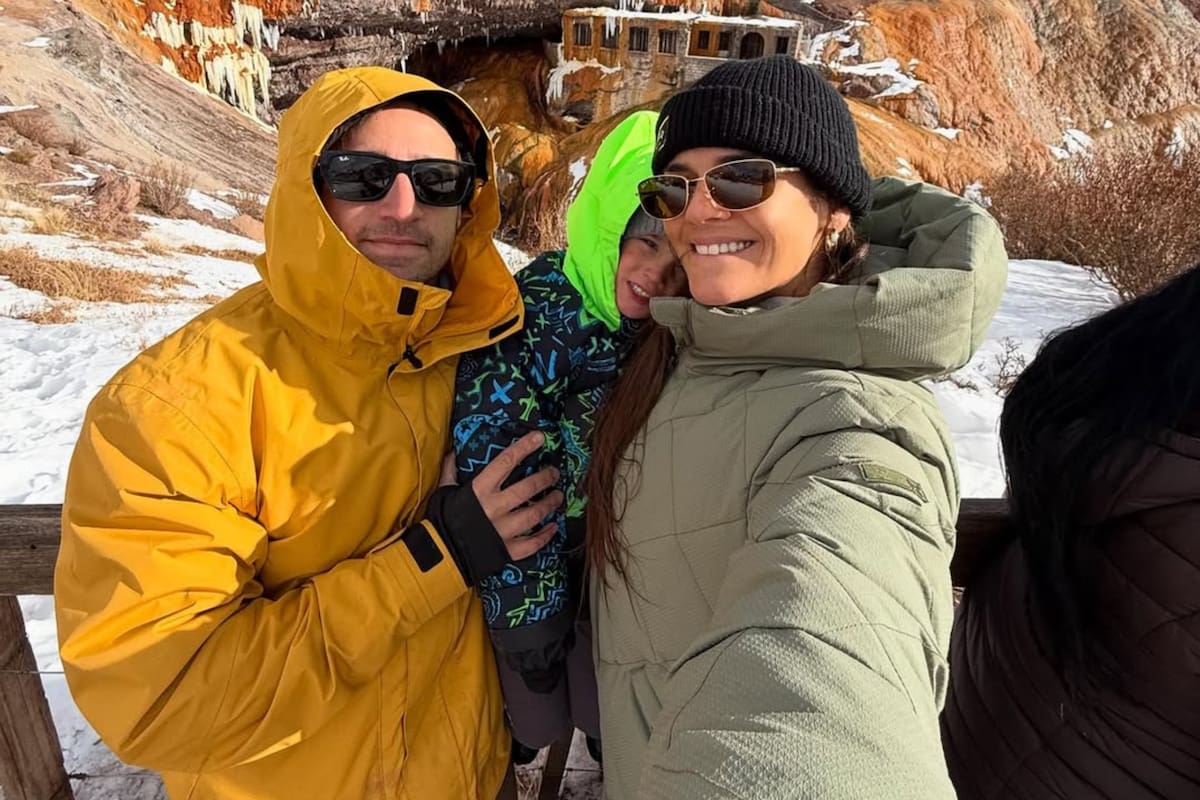 Las tiernas vacaciones de Mica Vázquez con su familia en Mendoza