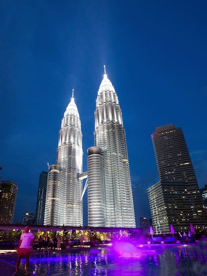 Las torres Petronas, icono y visita obligada de Kuala Lumpur