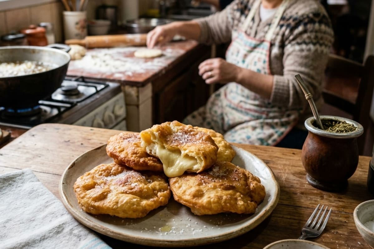 Las tortas fritas rellenas de queso son la tendencia que necesitás replicar para celebrar el 25 de Mayo