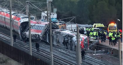 Las tragedias ferroviarias generaron conmoción en la península ibérica