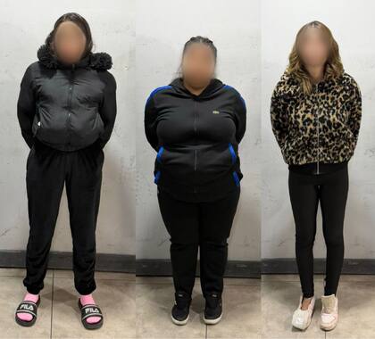 Las tres detenidas en el operativo que terminó con la desarticulación de un búnker en Lugano