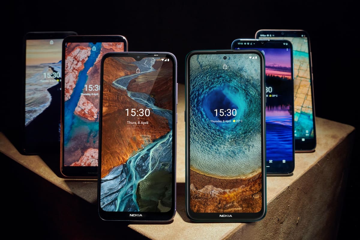 Las tres familiares de dispositivos Nokia (C, G y X) que ofrecerá HMD Global e el mercado en breve