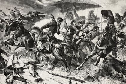 Las tropas de Garibaldi consiguieron una histórica victoria en San Antonio de Salto, durante la Guerra Grande de Uruguay