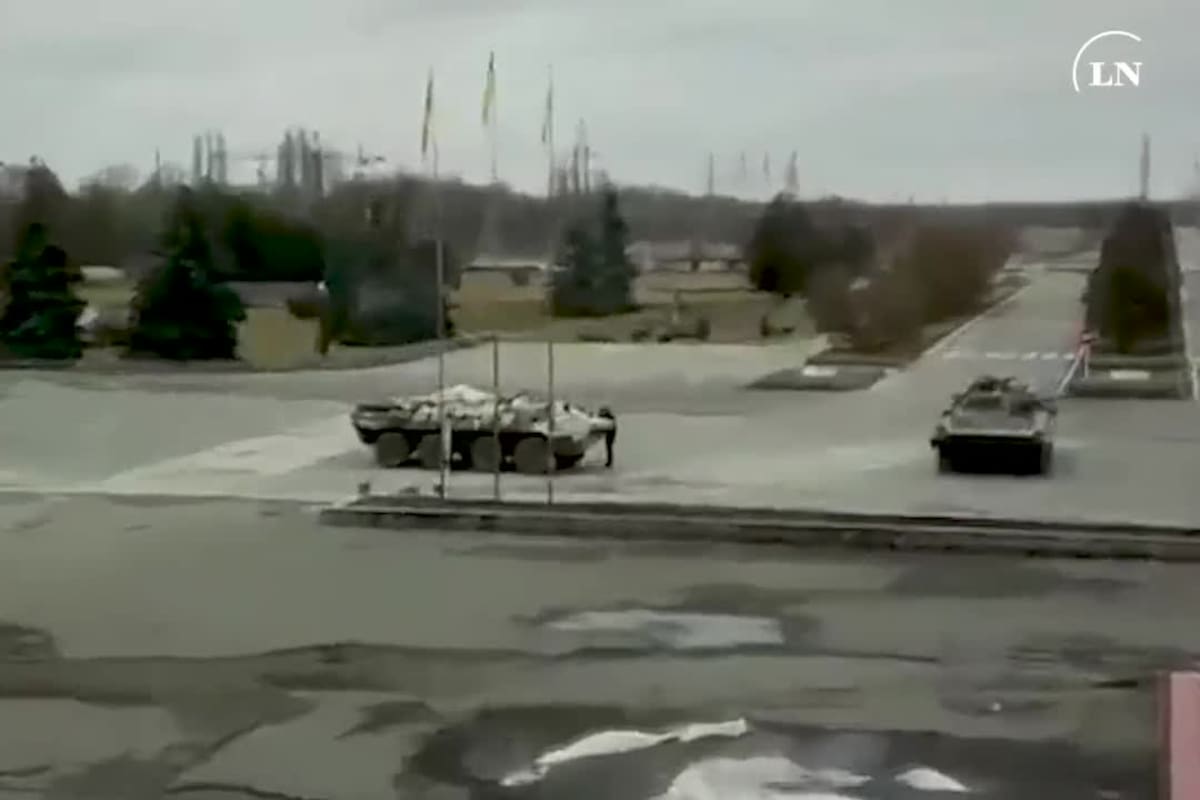 Las tropas rusas controlan el centro nuclear de Chernobyl, al norte de Kiev