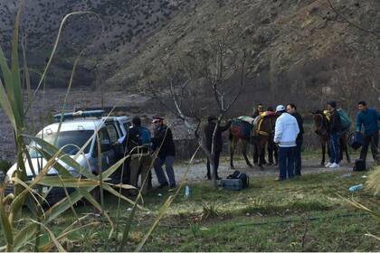 Las turistas fueron halladas muertas en la cordillera el Atlas