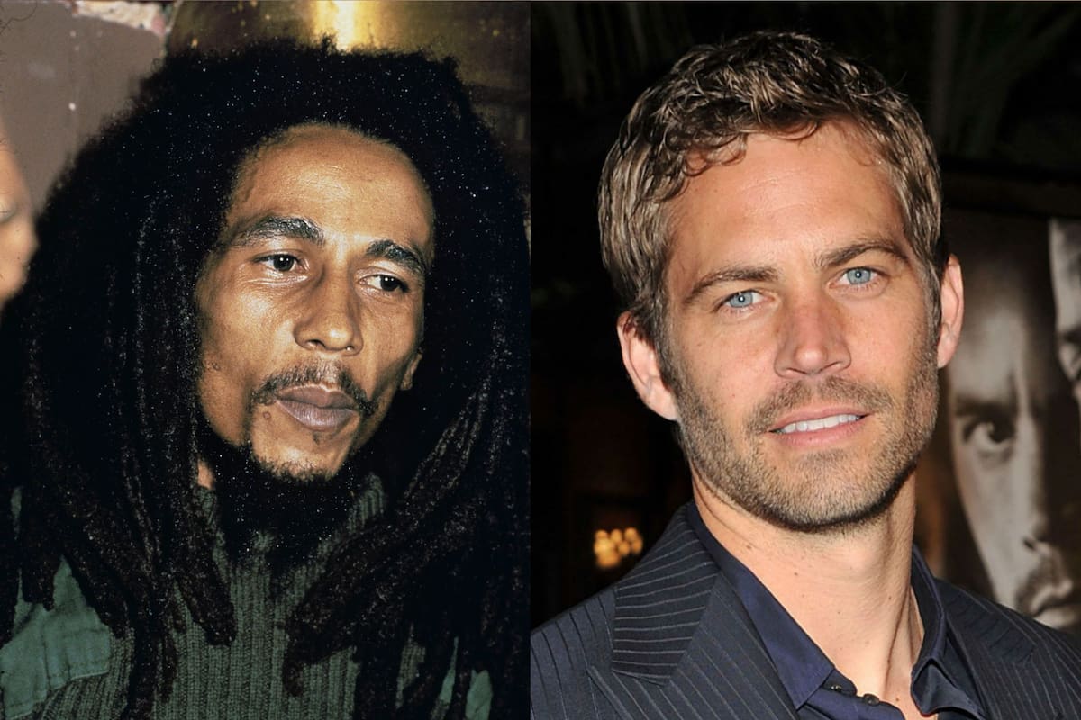 Las últimas fotos de los famosos antes de morir, recopiladas en un hilo de X