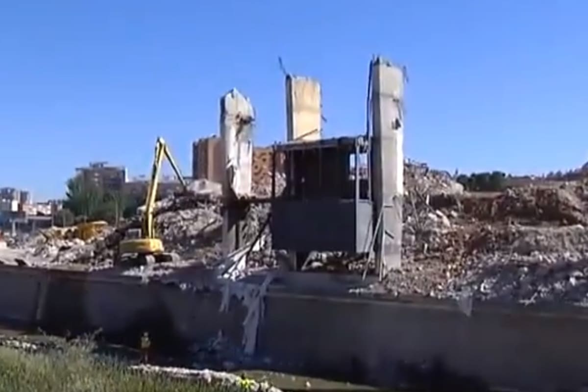 Las últimas imágenes del estadio Vicente Calderón