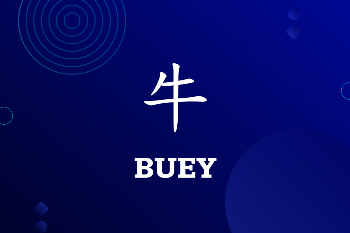 Las últimas personas en pertenecer al signo del Buey son las nacidas en 1949, 1961, 1973, 1985, 1997, 2009, 2021