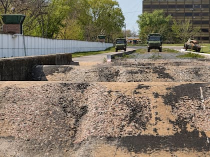 Las unidades se probaron en el circuito del Batallón de Arsenales 601 en Boulogne
