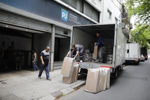 Las urnas que facilitó la Dirección Nacional Electoral al PJ para que realice su elección interna entre Cristina Kirchner y Rircardo Quintela