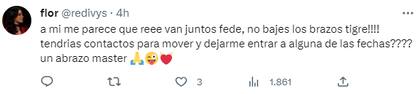 Las usuarias de Twitter manifestaron sus intenciones de un affaire con Bal y Swift