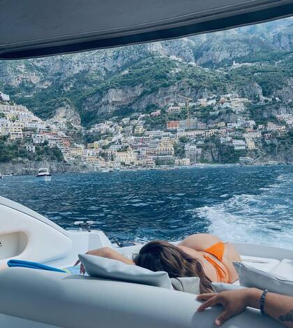 Las vacaciones de Camila Cabello en Italia