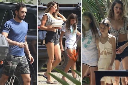 Las vacaciones de Gisele Bündchen con su novio y sus hijos