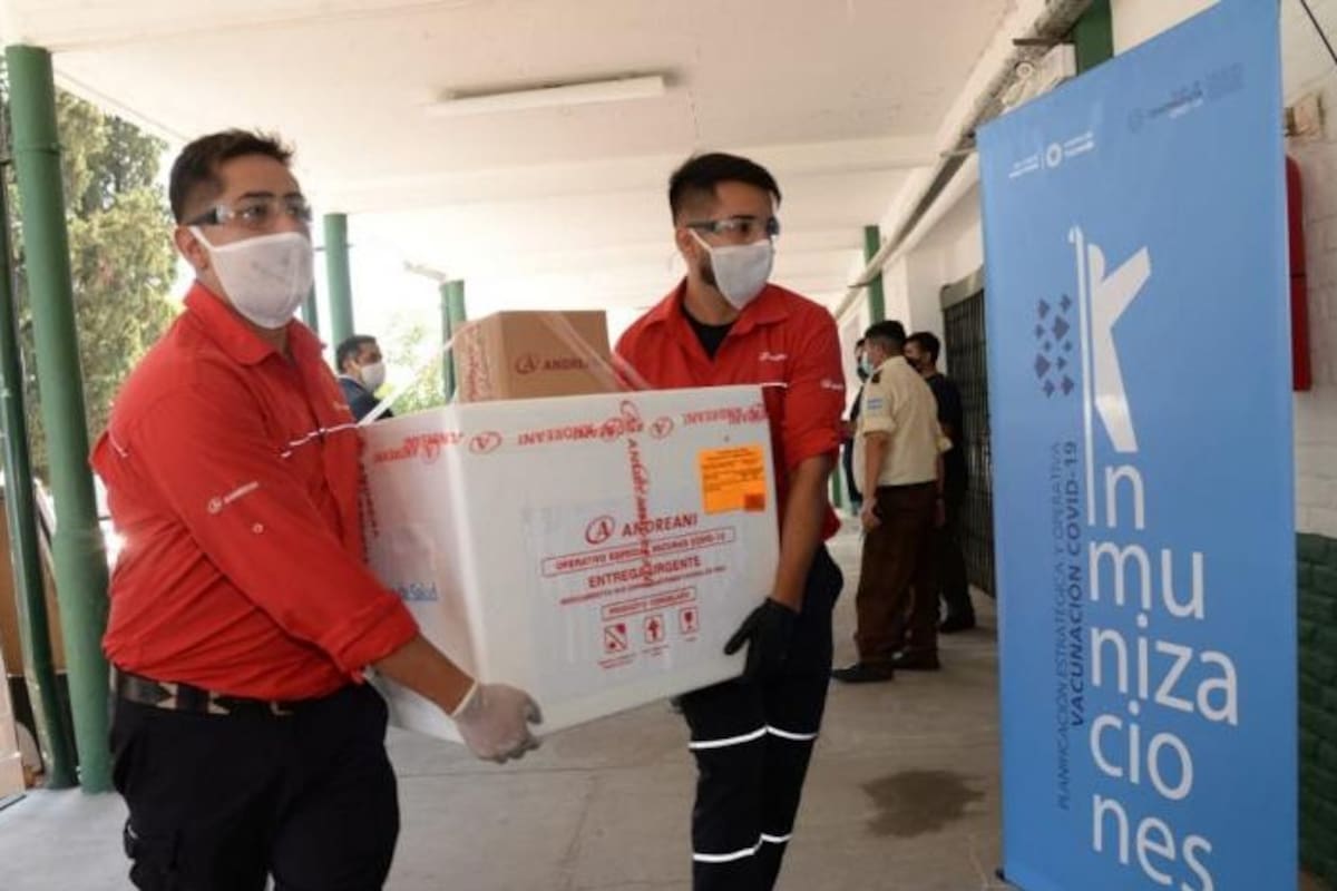 Las vacunas llegan a Tucumán