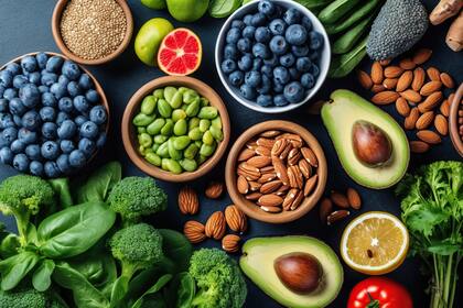 Las verduras de hoja verde, las legumbres, los frutos secos, las semillas y los cereales integrales, son buenas fuentes de magnesio