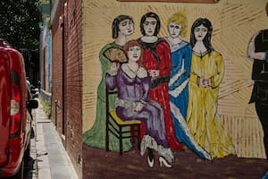 Las vereda mas angosta de Buenos Aires en Oruro al 1100