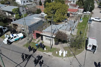 Las víctimas fueron asesinadas en una casa de Florencio Varela