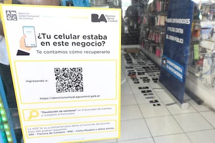 Las víctimas puedan consultar si su celular se encuentra entre los incautados por la policía porteña en allanamientos