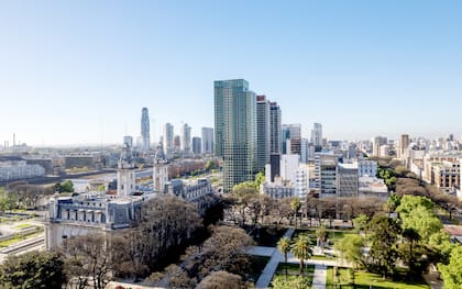 Las vistas del "nuevo barrio porteño"
