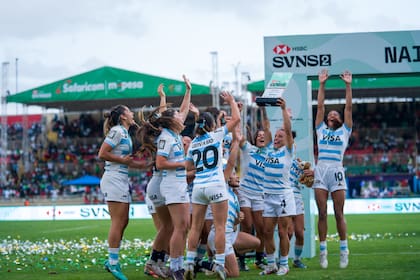 Las Yaguaretés en el Seven de Nairobi
