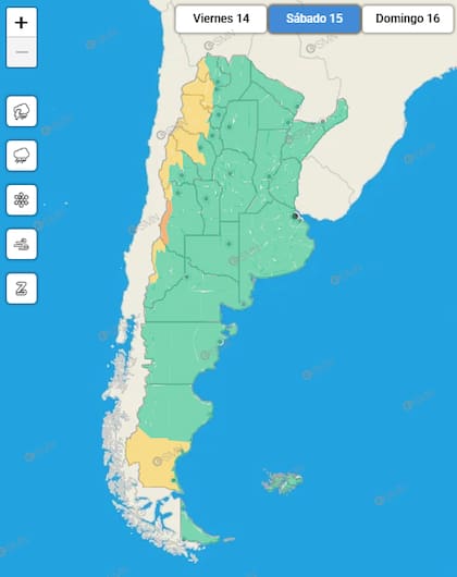 Las zonas afectadas