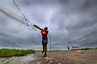 La tormenta tropical Bertha avanza hacia Texas tras tocar tierra en Luisiana